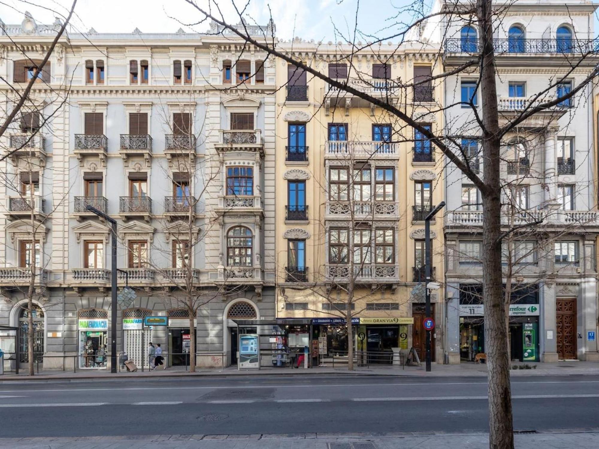 Bright And Elegant Gran Via Apartments Granada Kültér fotó